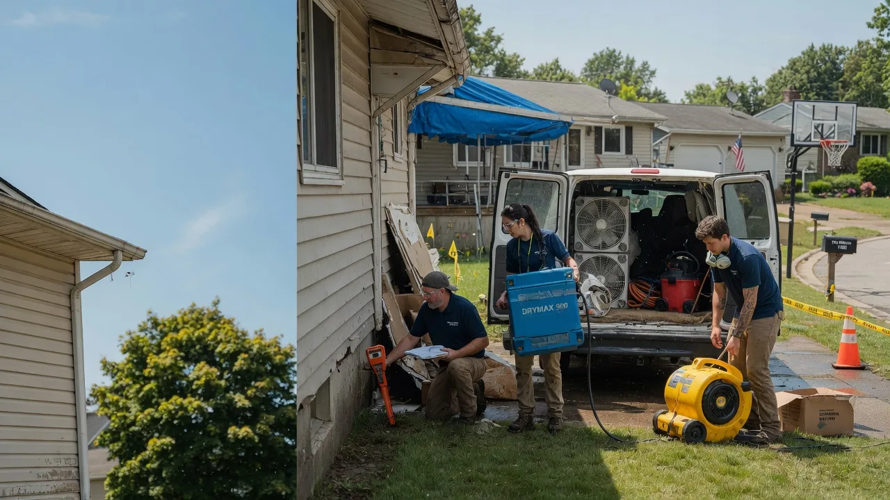 Ceiling Leak Cleanup in Oxford, IA near me